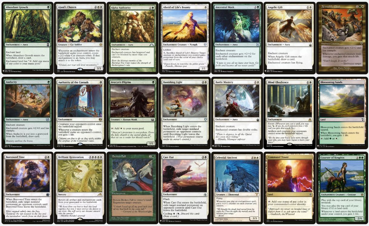 Enchantress Value & Token Synergy - Sythis, Harvest's Hand - Custom EDH Commander Deck
