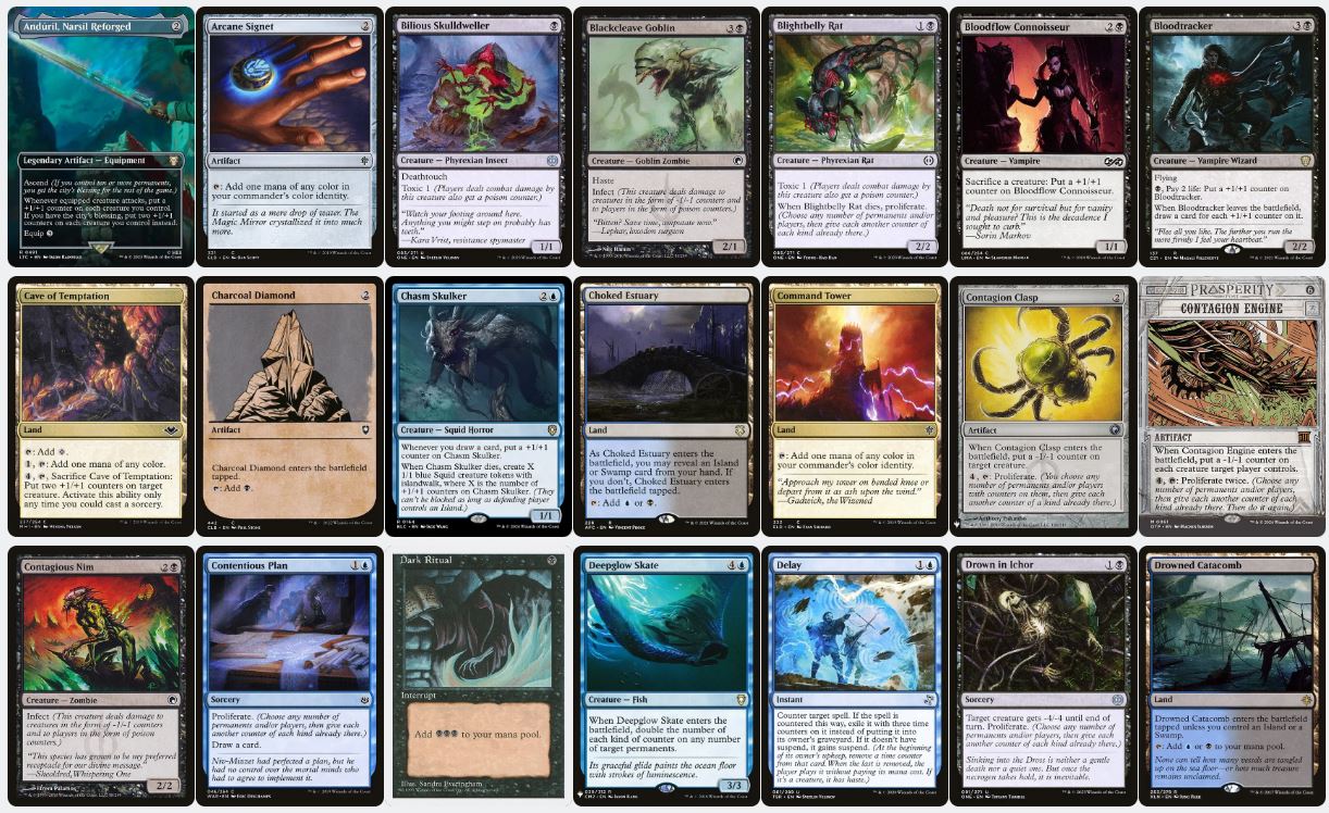 Proliferate Control - Tasha, the Witch Queen - Custom EDH Commander Deck