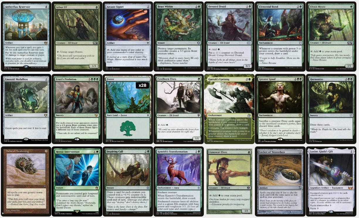Slime Against Humanity - Aeve, Progenitor Ooze - Custom EDH Commander Deck
