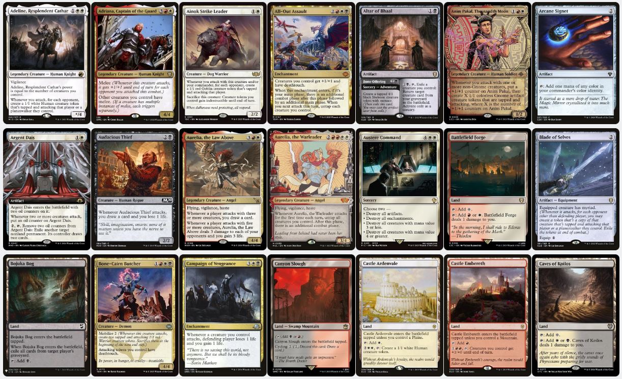 Triggered Combat Chaos - Isshin, Two Heavens as One - Custom Commander Deck