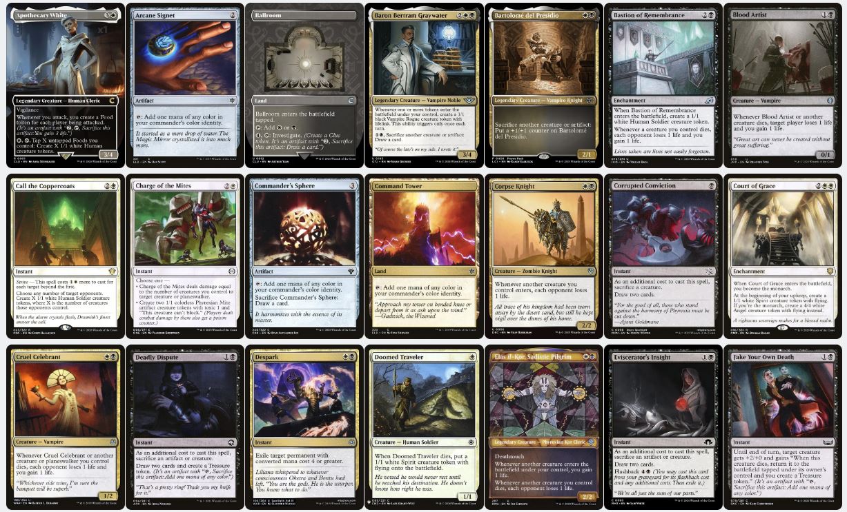 Token Engine & Aristocrats - Thalisse, Reverent Medium - Custom Commander Deck