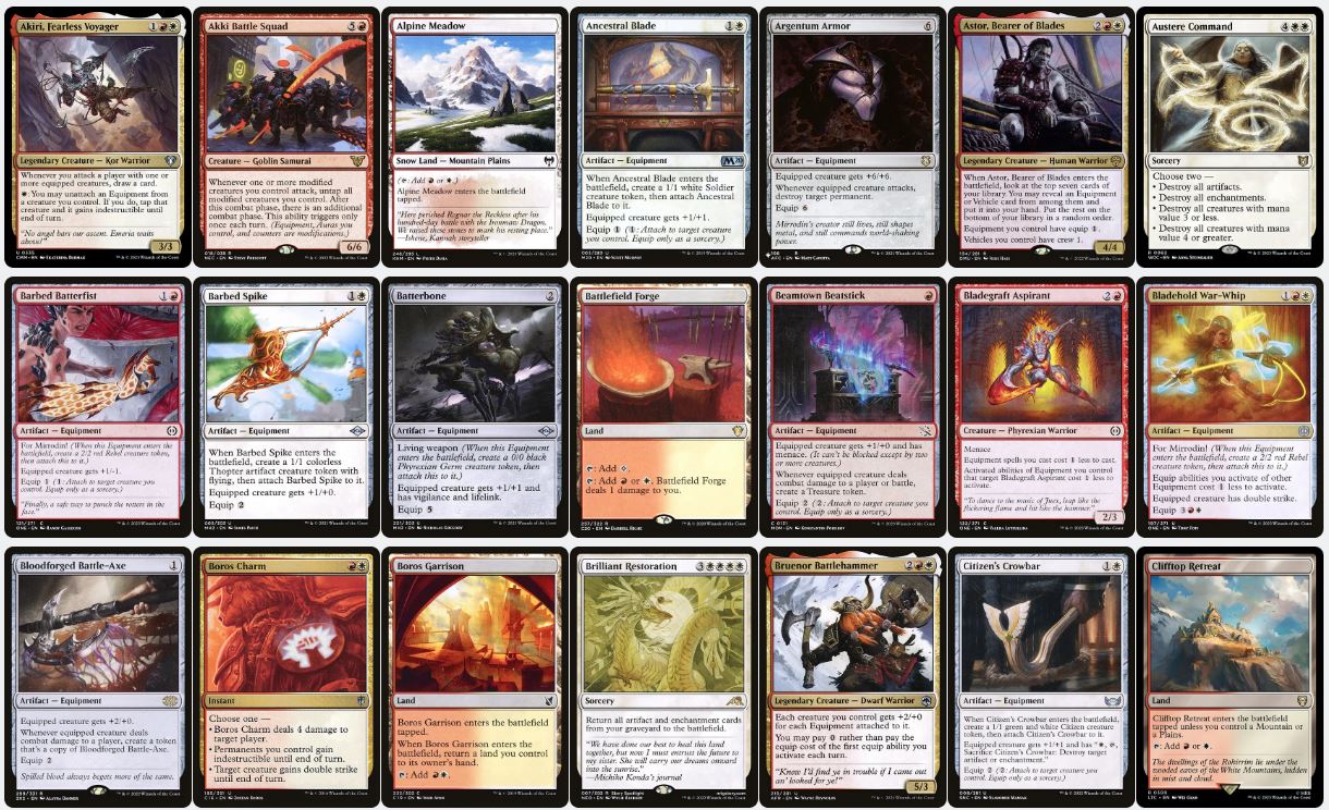 Nahiri, Forged in Fury - Custom Commander Deck