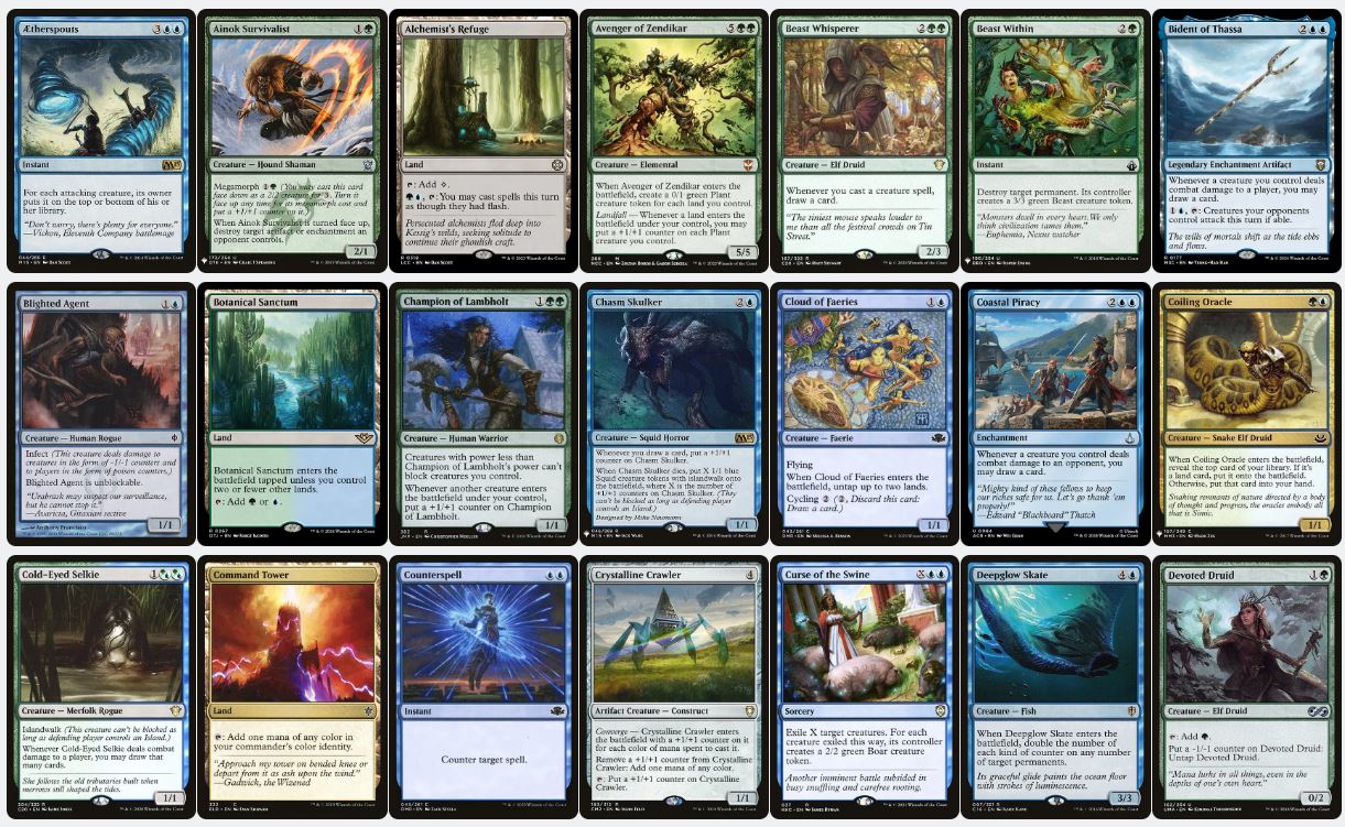 Growth & Token Domination - Ezuri, Claw of Progress - Custom EDH Commander Deck