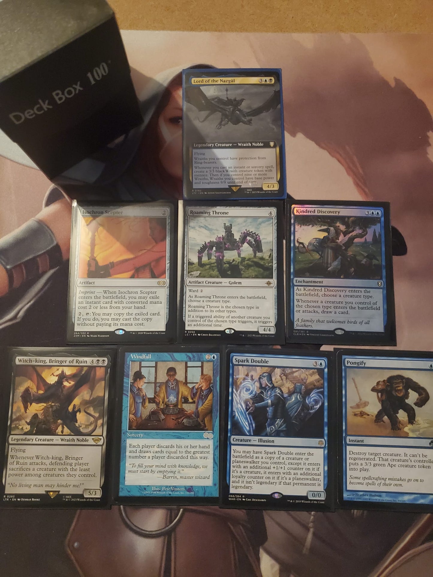 Spell-Slinger & Wraith Army - Lord of the Nazgul - Custom EDH Commander Deck