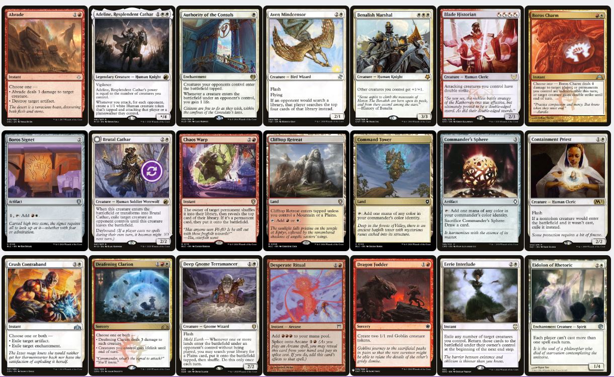 Human & Token Swarm - Winota, Joiner of Forces - Custom EDH Commander Deck