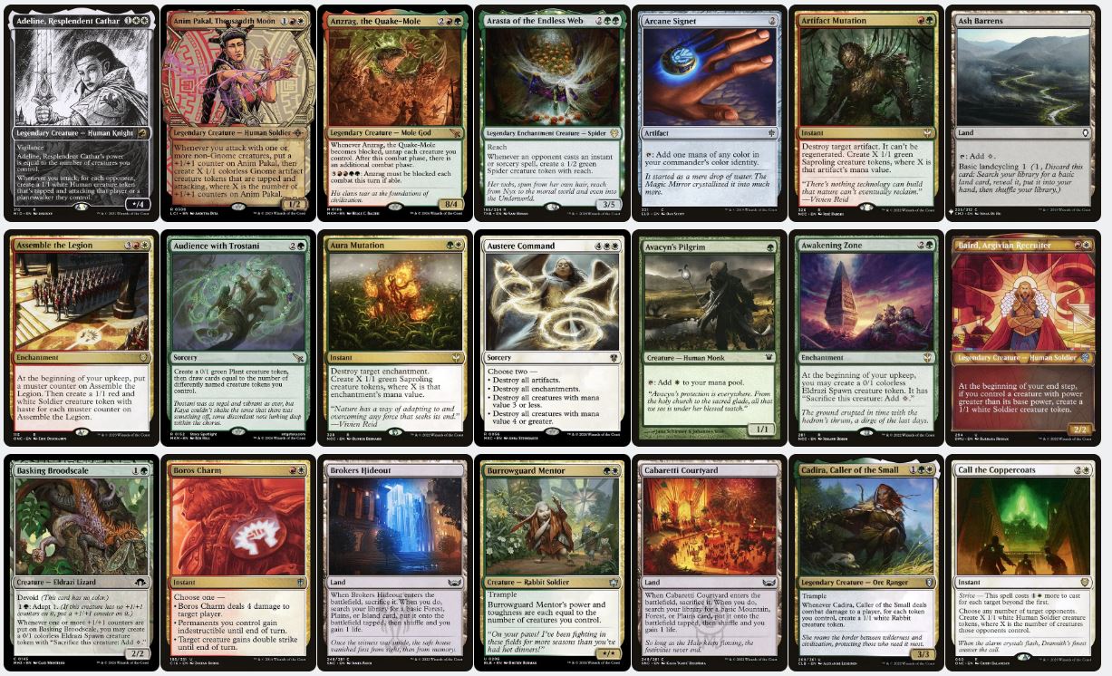 Token Engine & Big Swings - Baylen, the Haymaker - Custom Commander Deck
