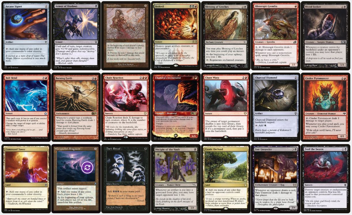 Ping & Punish - Ob Nixilis, Captive Kingpin - Custom Commander Deck