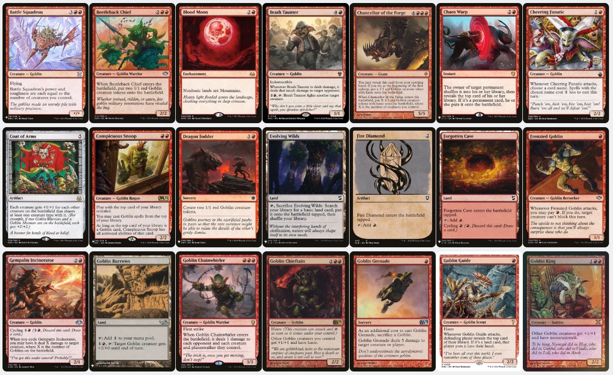 Goblin Swarm & Aggro - Muxus, Goblin Grandee - Custom Commander Deck
