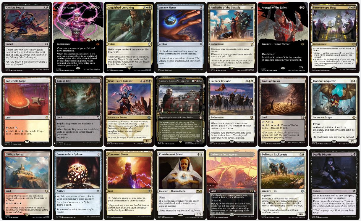 Token Blitz - Zurgo, Thunder's Decree - Custom Commander Deck