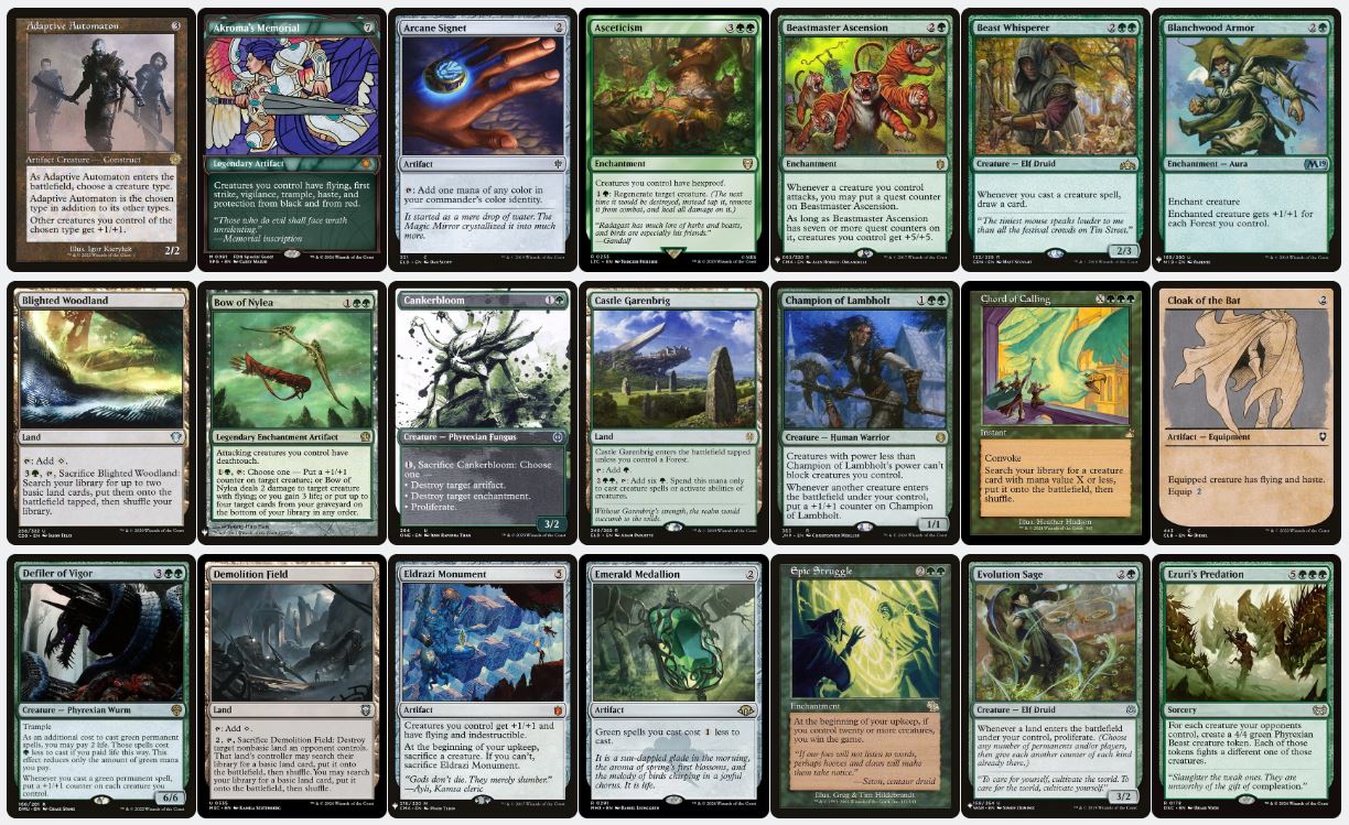 Endless Saprolings - Shroofus Sproutsire - Custom Commander Deck