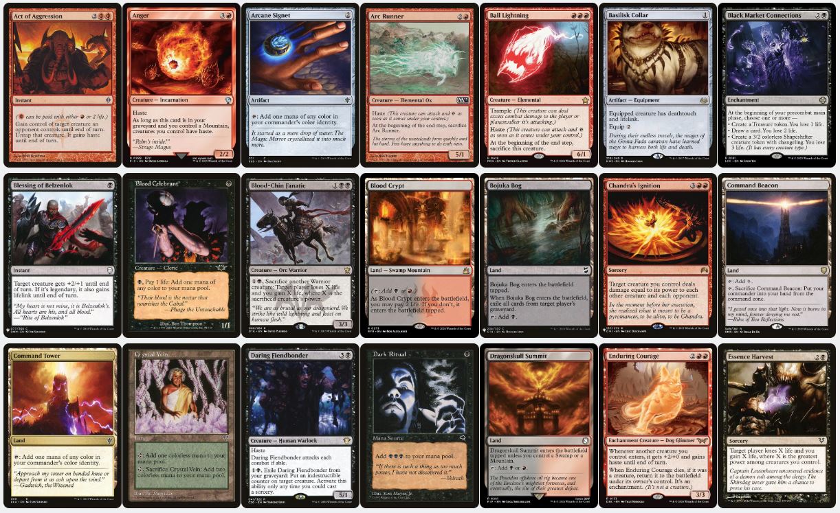 Sacrifice Combo Aggro - Greven, Predator Captain - Custom Commander Deck