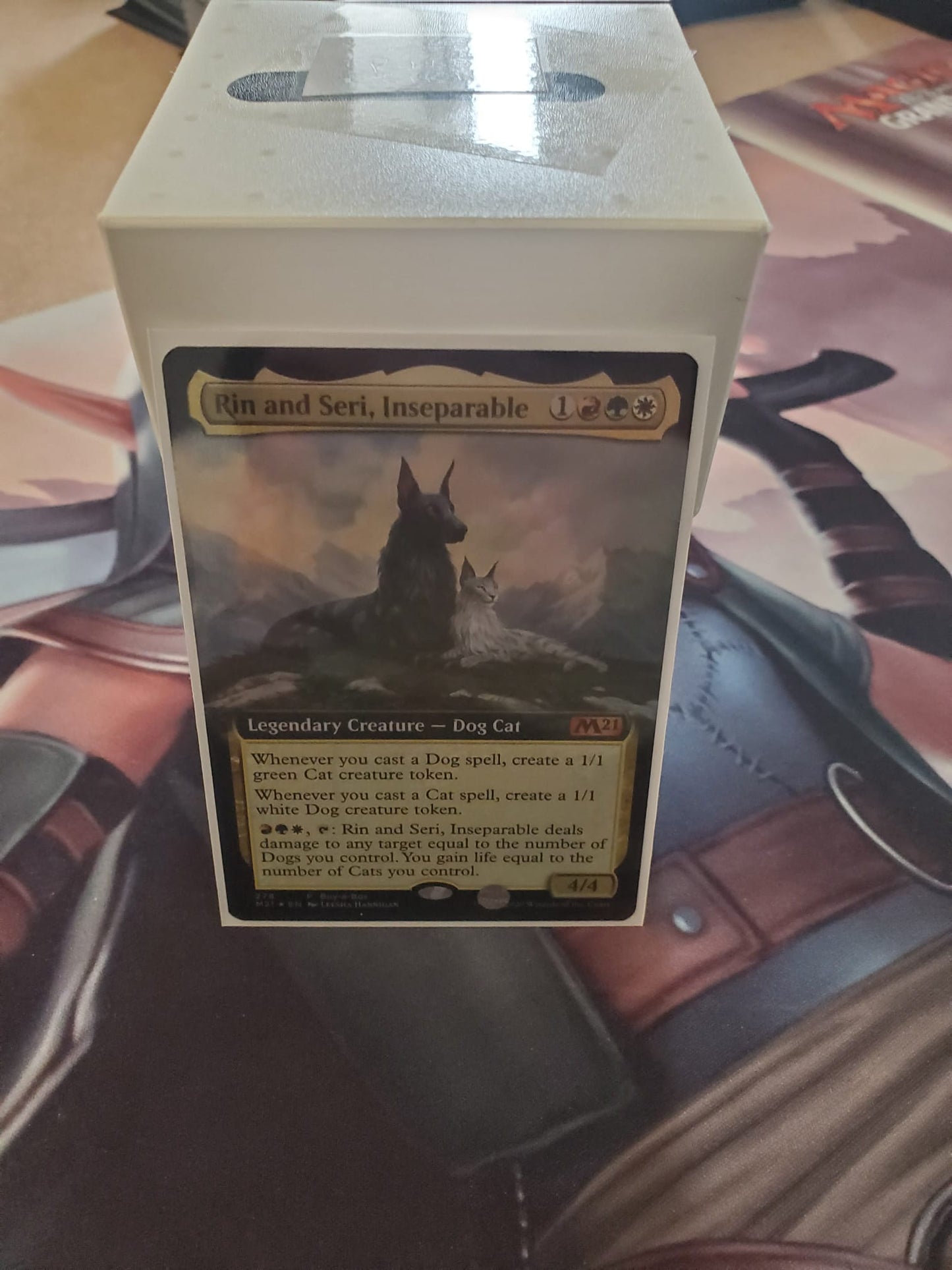 Cats & Dogs Token Swarm - Rin and Seri, Inseparable - Custom EDH Commander Deck
