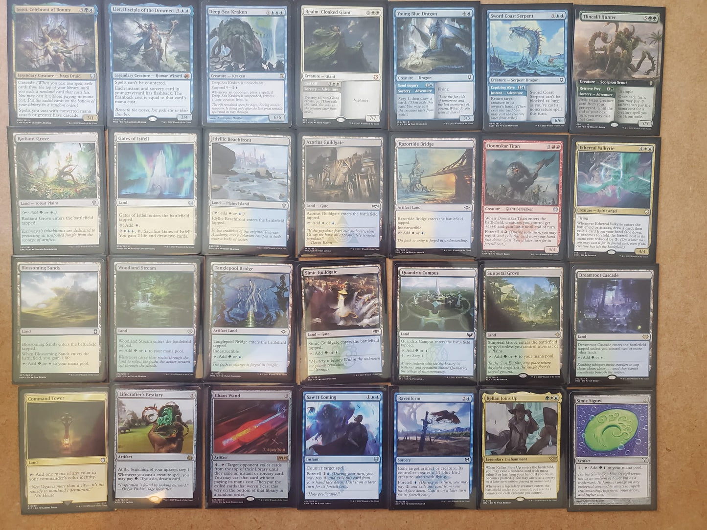 Free Casting & Foretell - Kellan, the Kid - Custom EDH Commander Deck