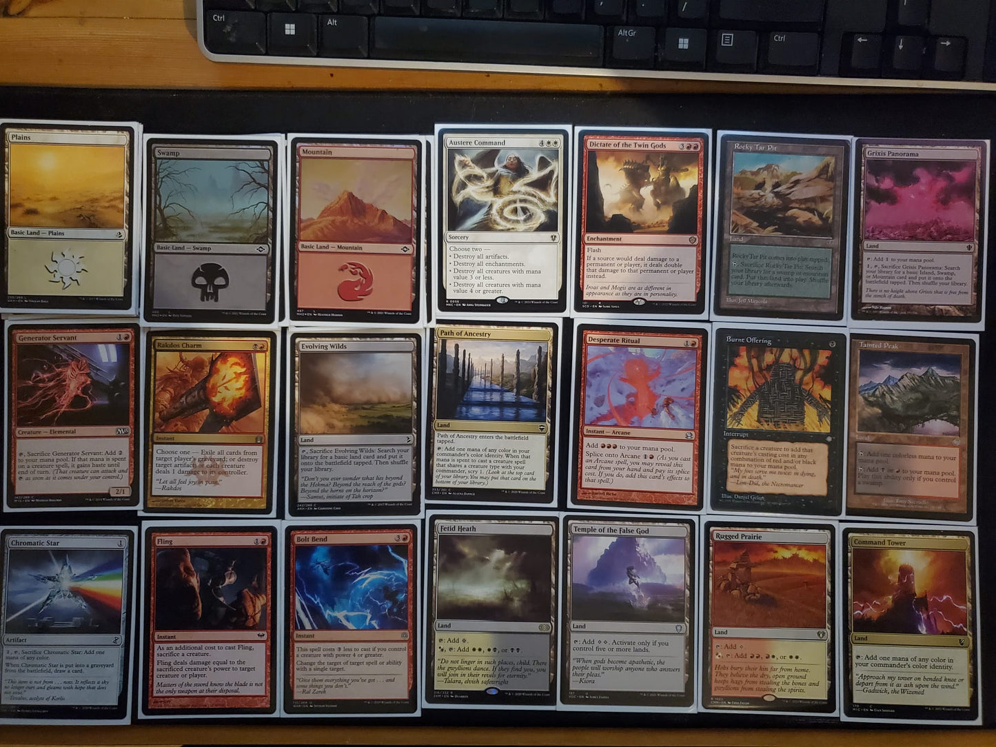 Life Gain & Devastation - Piru, the Volatile - Custom EDH Commander Deck