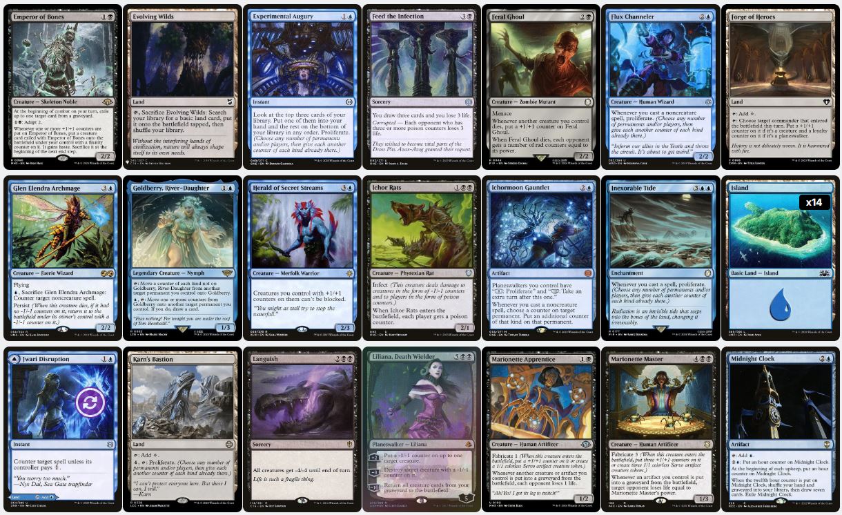 Proliferate Control - Tasha, the Witch Queen - Custom EDH Commander Deck