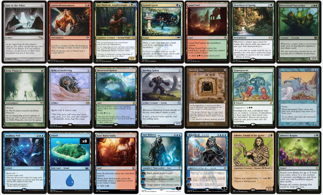 Token Swarm & Group Hug - Xyris, the Writhing Storm - Custom Commander Deck
