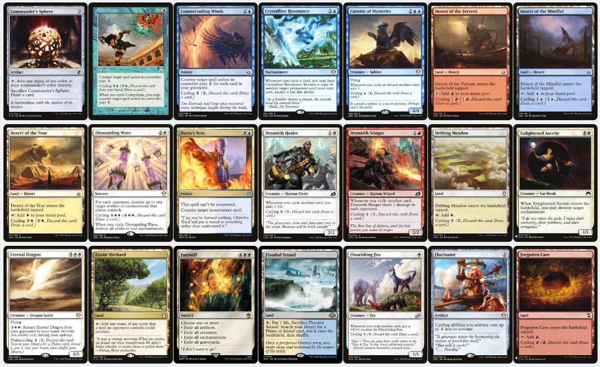 Cycling Synergies & Token Value - Gavi, Nest Warden - Custom Commander Deck