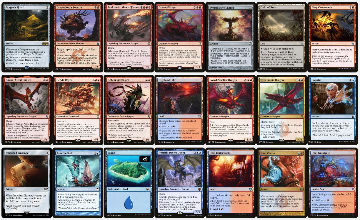 Goad and Dragon Control - Firkraag, Cunning Instigator - Custom Commander Deck