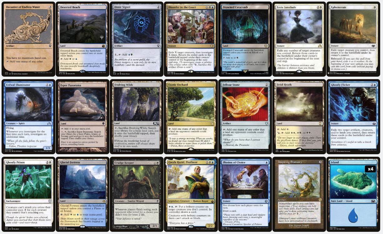 Politics - Tivit, Seller of Secrets - Custom Commander Deck