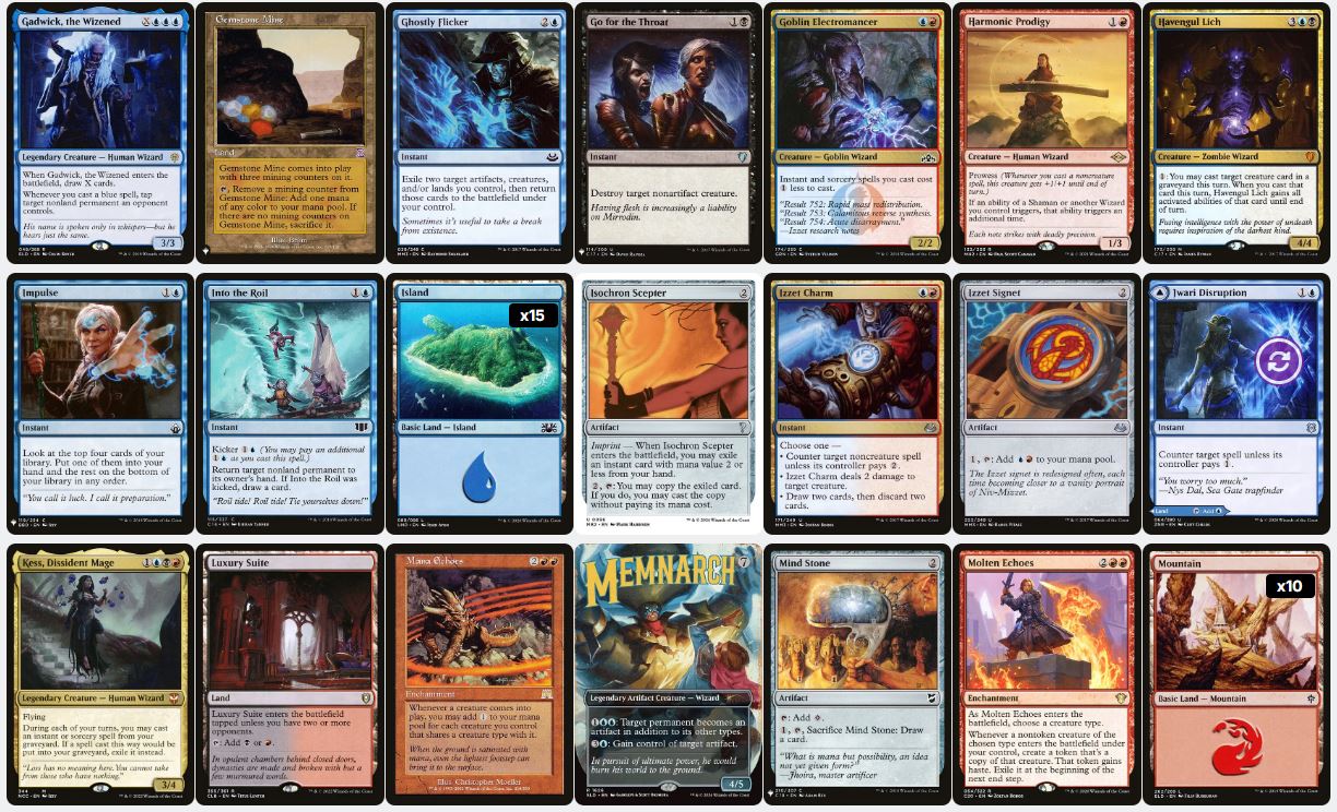 Wizard Tribal Eminence - Inalla, Archmage Ritualist - Custom Commander Deck