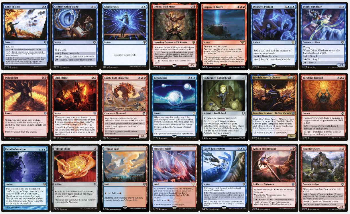 Dice Rolling Chaos & Strategy - Wyll, Blade of Frontiers & Sword Coast Sailor - Custom Commander Deck