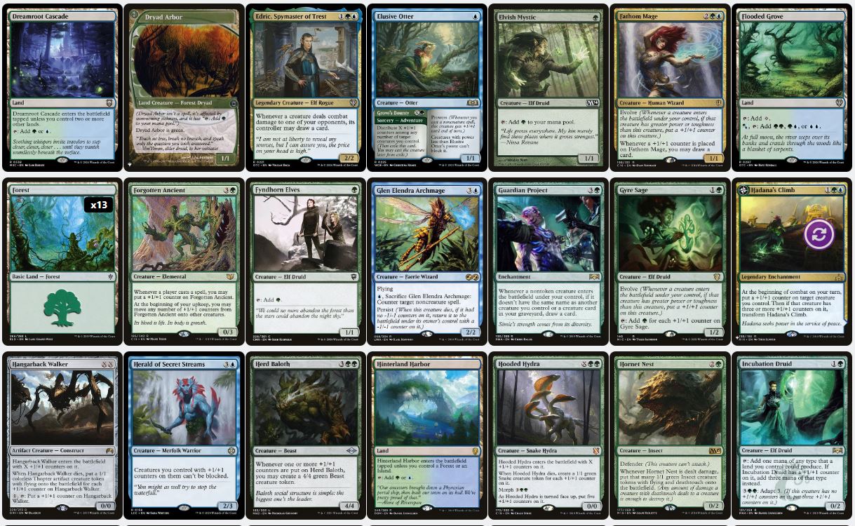 Growth & Token Domination - Ezuri, Claw of Progress - Custom EDH Commander Deck