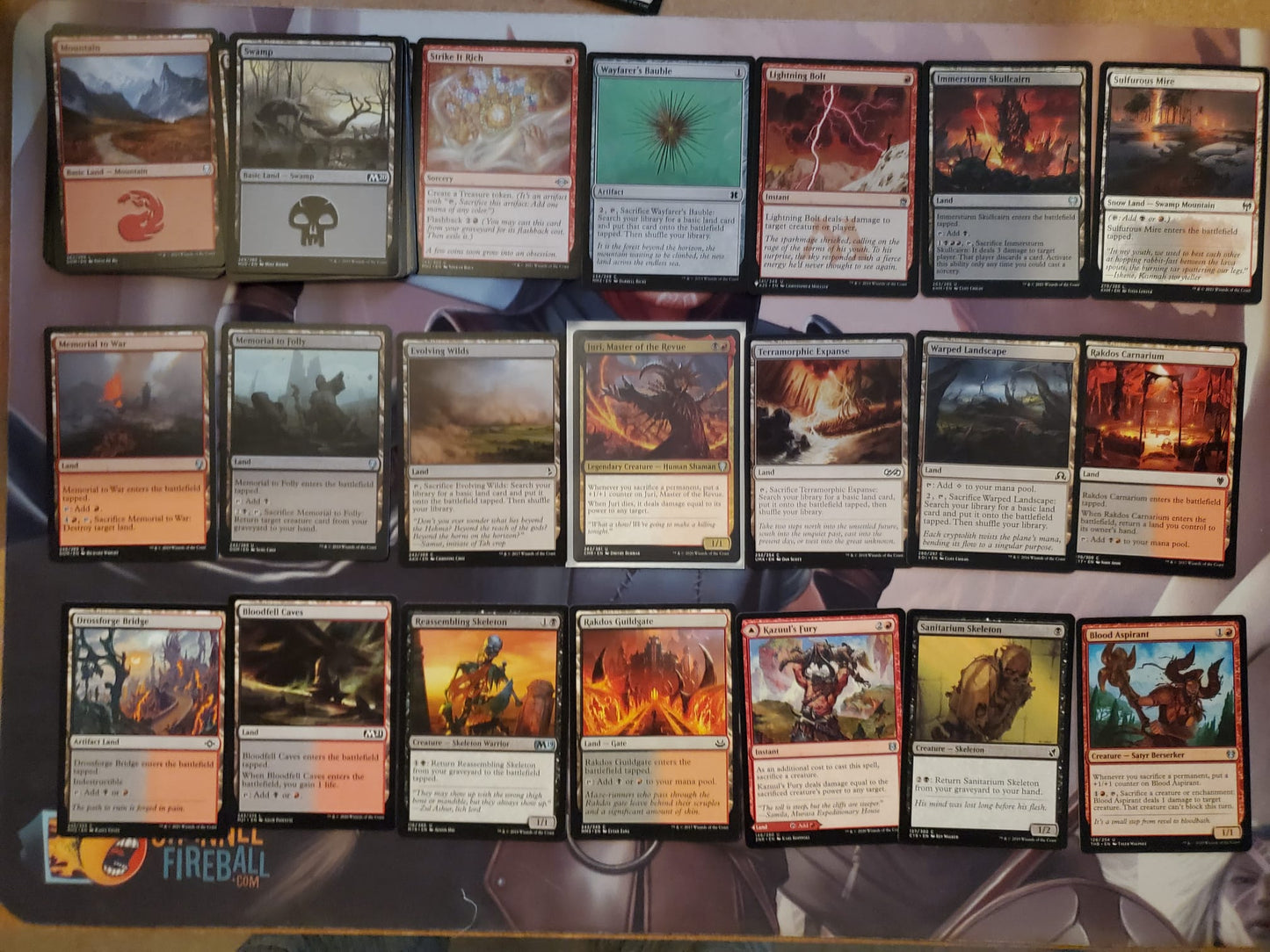 Sacrifice Synergy & Lethal Combos - Juri, Master of the Revue - Custom EDH Commander Deck