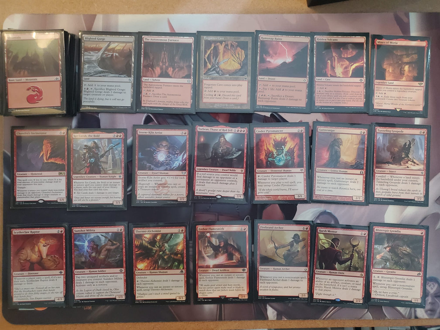 Non-Combat Burn & Pump - Ojer Axonil, Deepest Might - Custom EDH Commander Deck