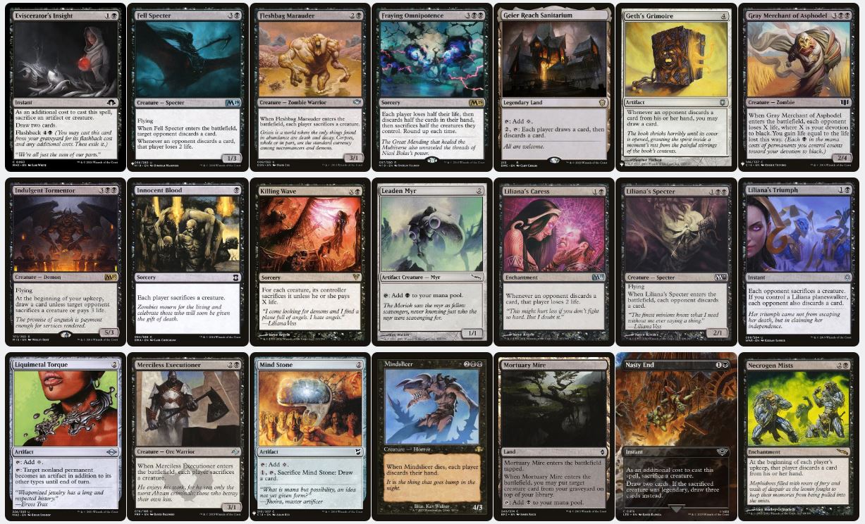 Graveyard Theft and Resource Denial - Tergrid, God of Fright - Custom Commander Deck