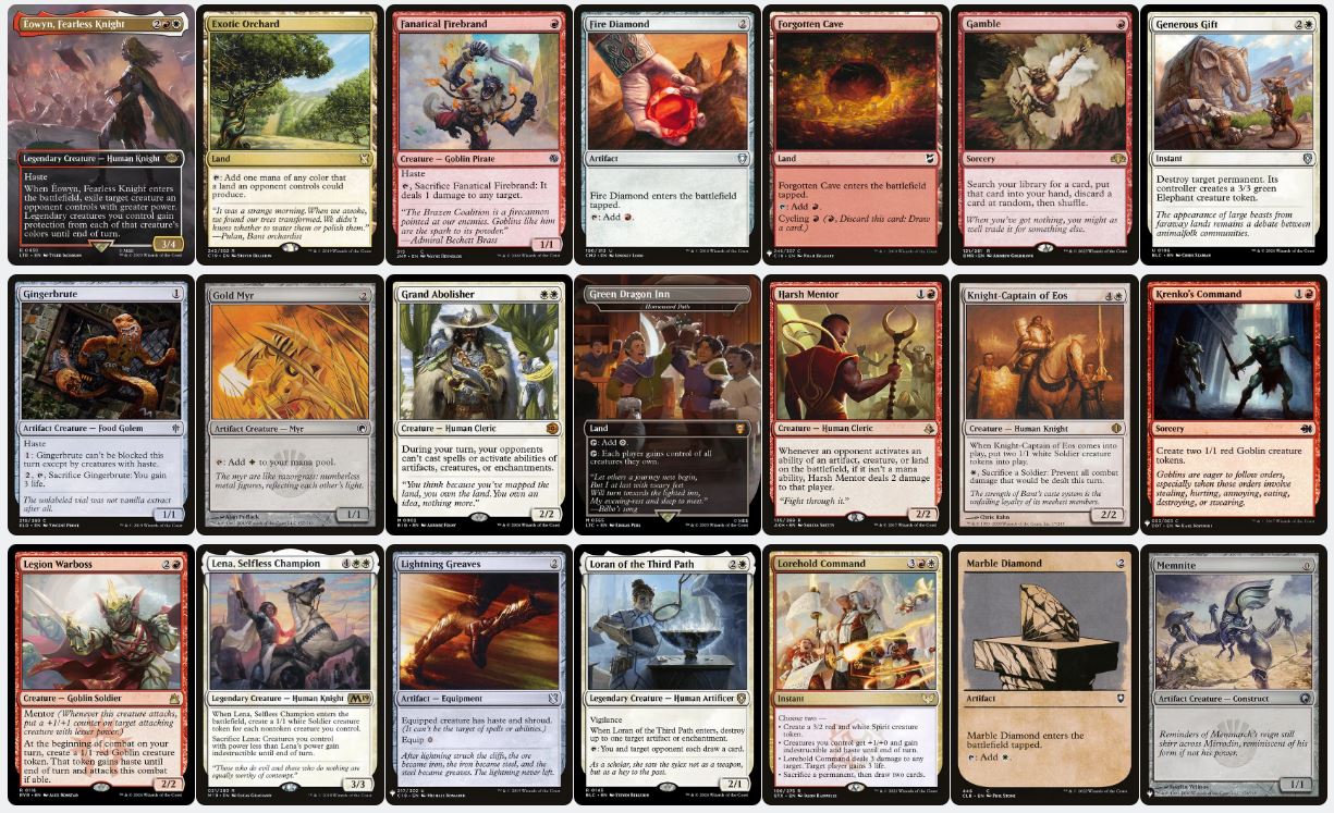 Human & Token Swarm - Winota, Joiner of Forces - Custom EDH Commander Deck