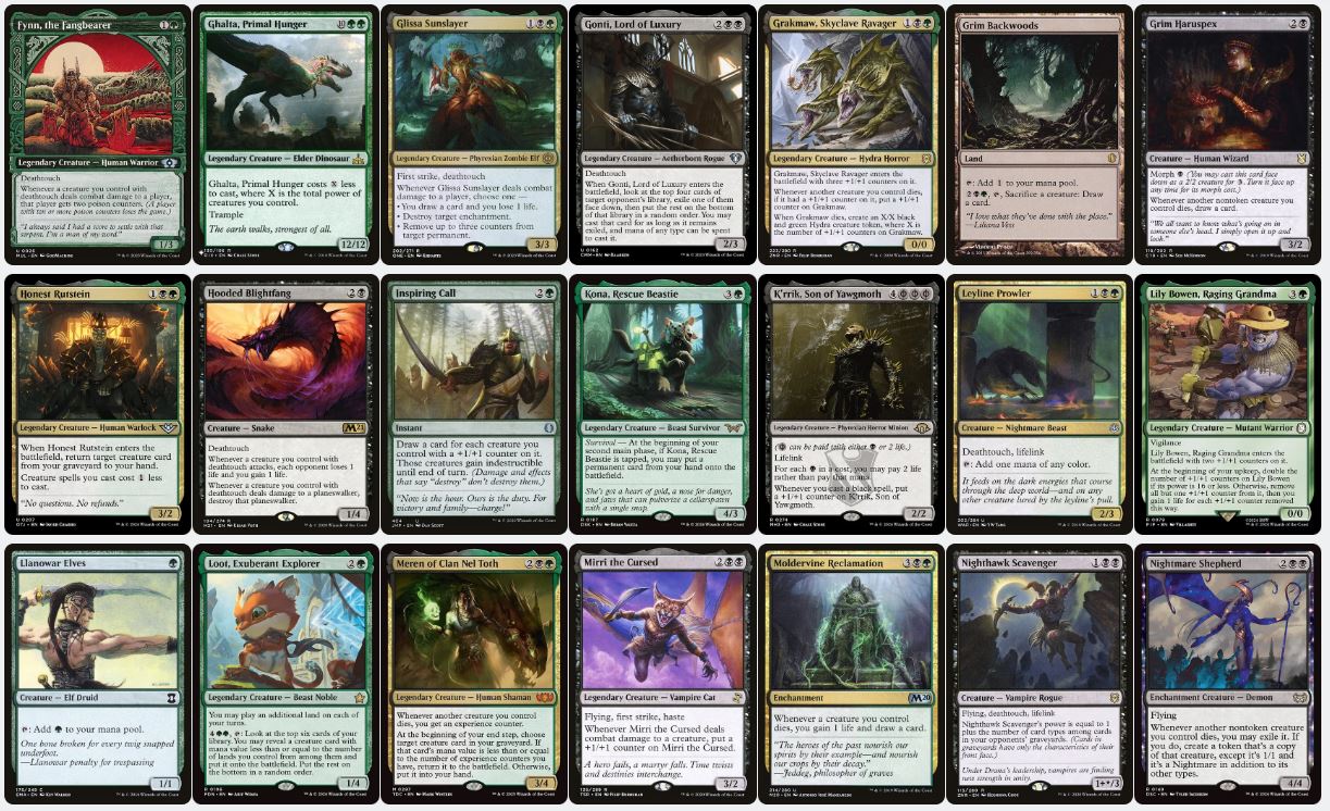 Legends, Loyalty & Betrayal - Cleopatra, Exiled Pharaoh - Custom Commander Deck