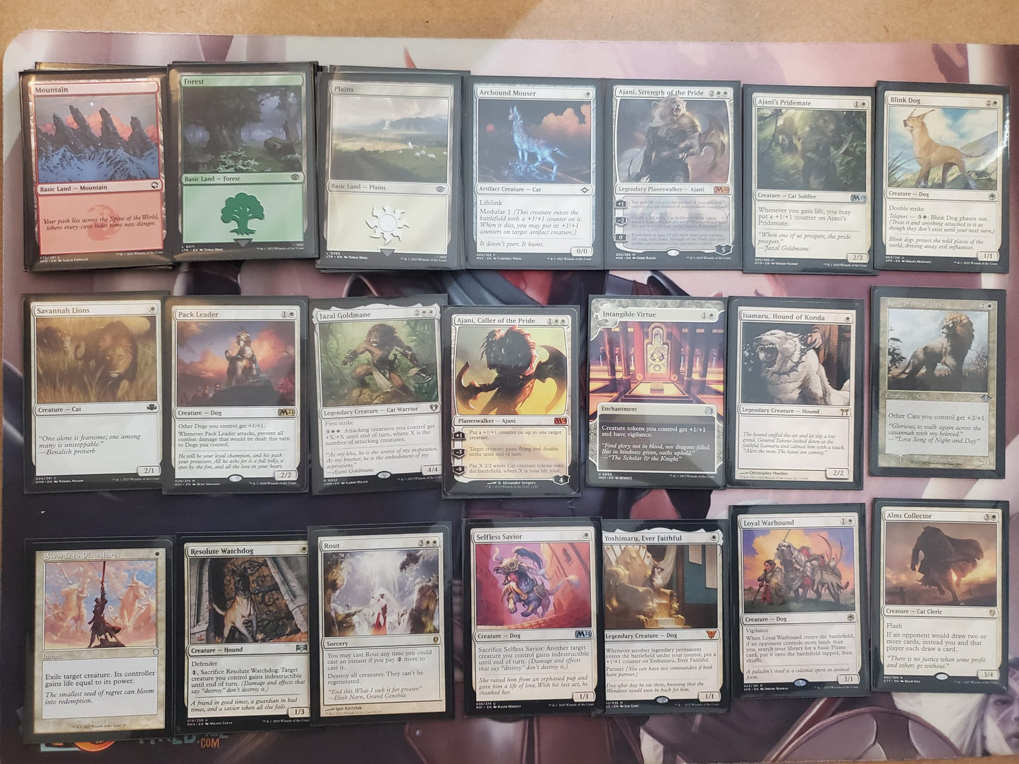 Cats & Dogs Token Swarm - Rin and Seri, Inseparable - Custom EDH Commander Deck