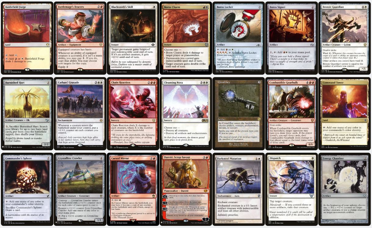 Modular & Artifact Synergy - Zabaz, the Glimmerwasp - Custom Commander Deck