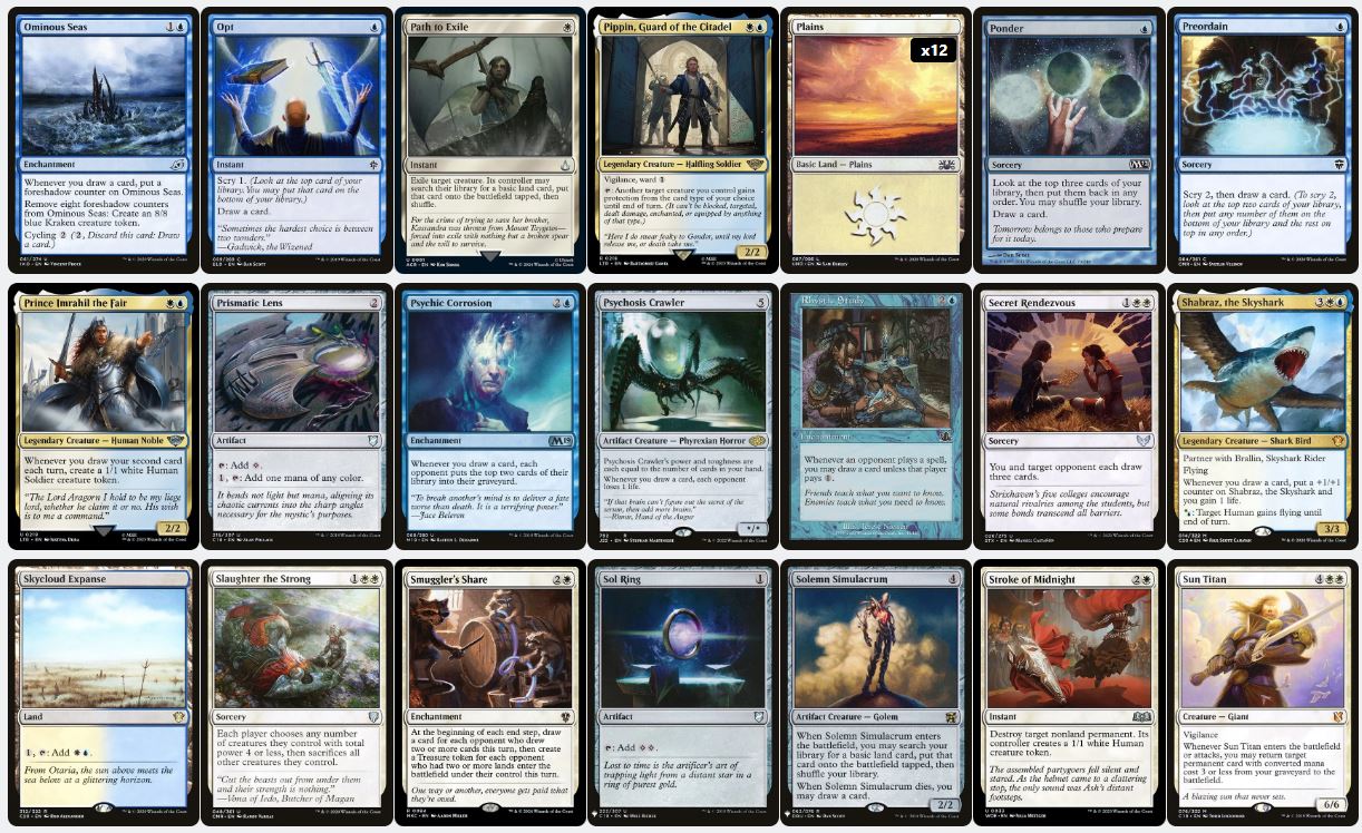Group Hug - The Council of Four - Custom EDH Commander Deck