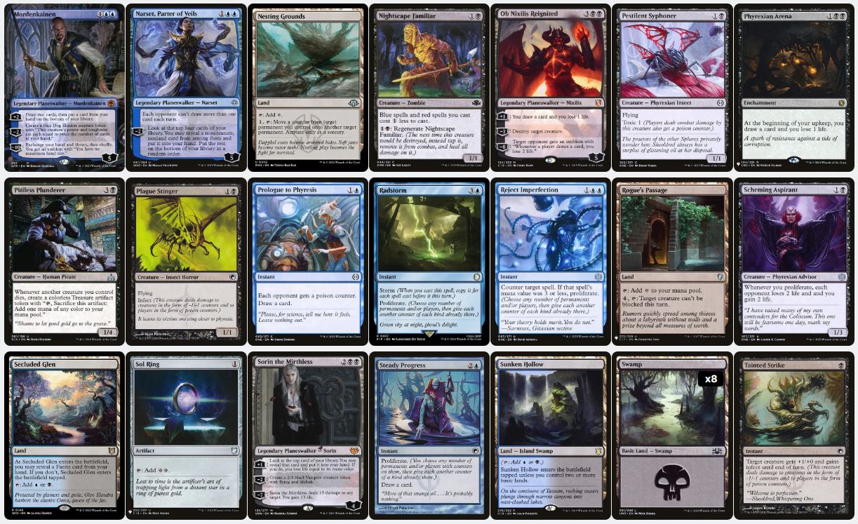 Proliferate Control - Tasha, the Witch Queen - Custom EDH Commander Deck