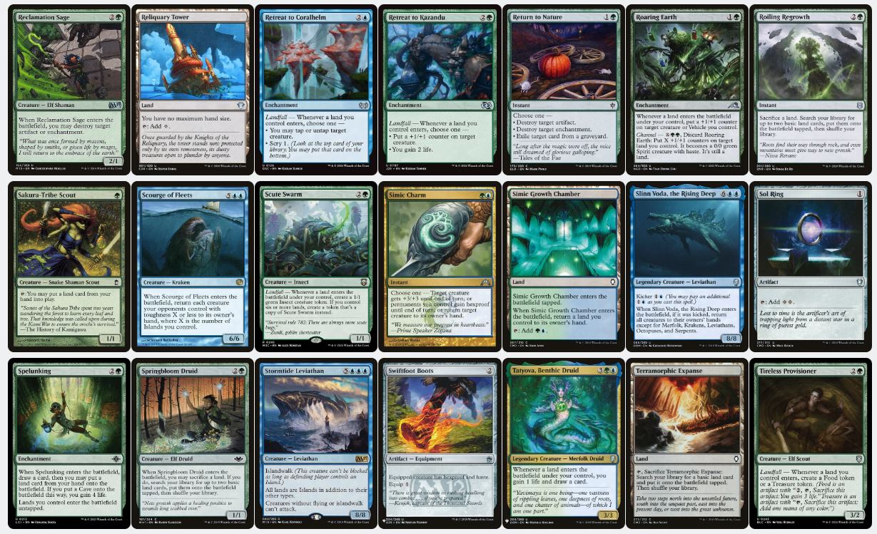 Landfall & Ramp Domination - Aesi, Tyrant of Gyre Strait - Custom Commander Deck