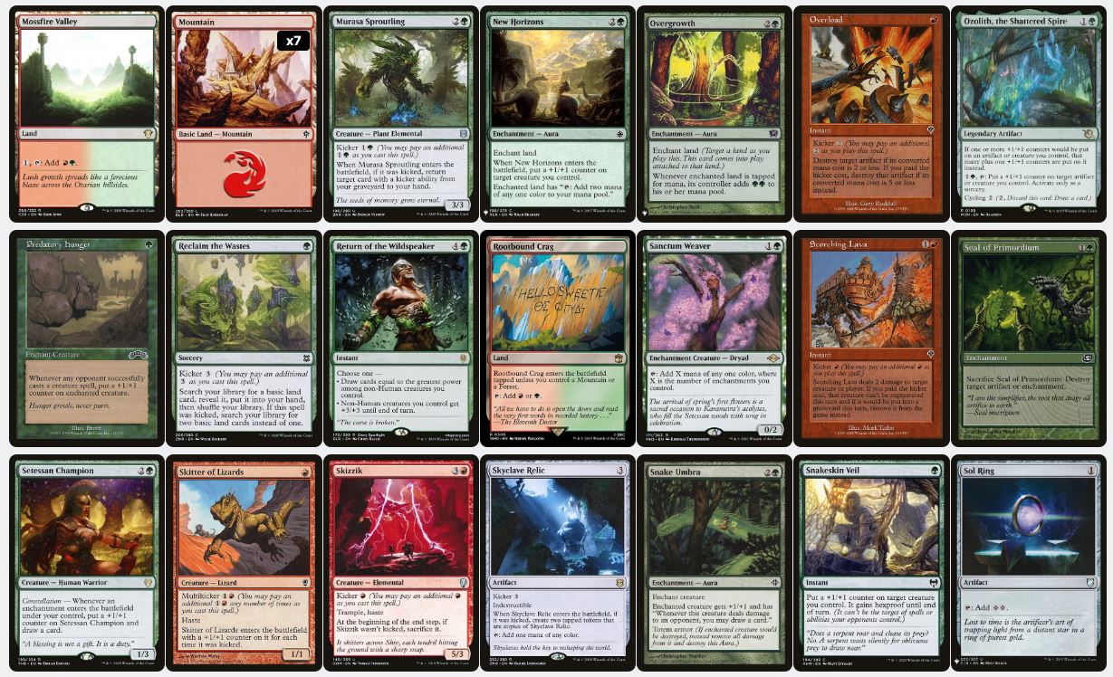 Kicker Synergies & Scalable Damage - Hallar, the Firefletcher - Custom Commander Deck