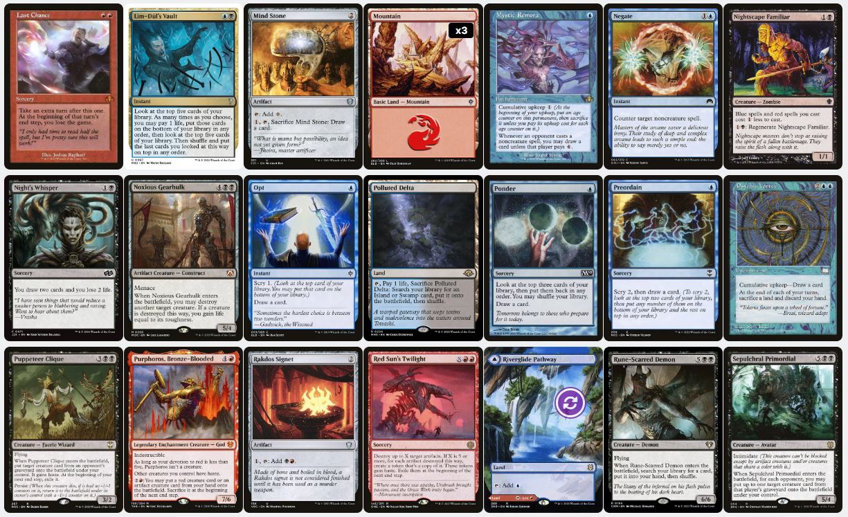 Time-Bending Chaos - Obeka, Brute Chronologist - Custom Commander Deck