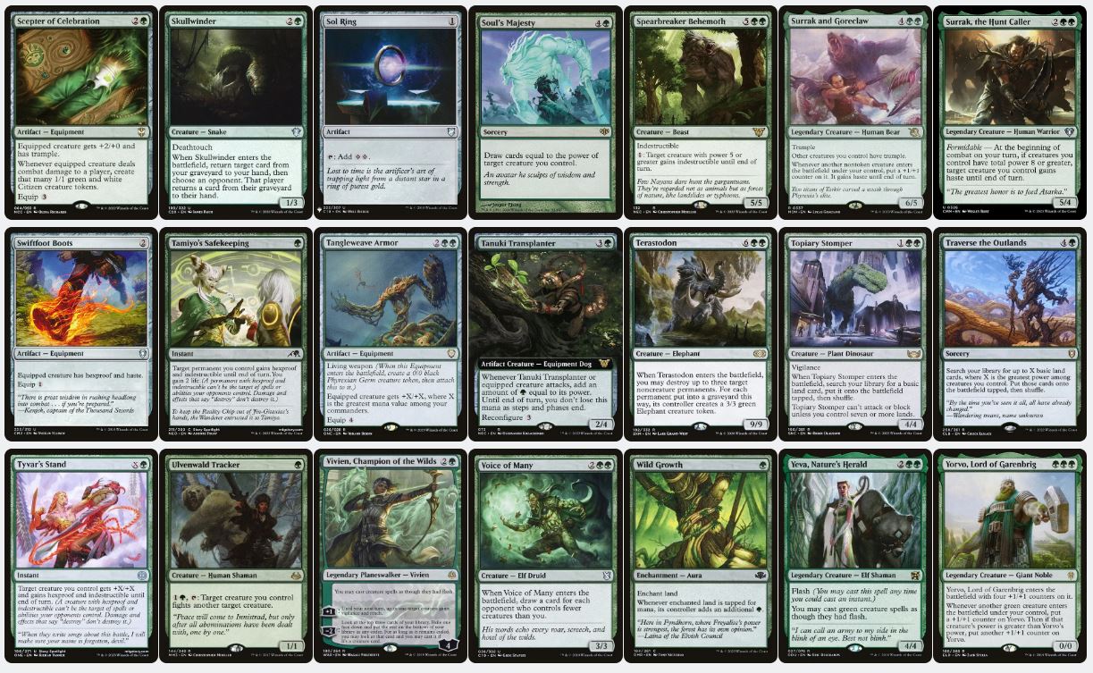 Stompy Ramp - Ghalta, Primal Hunger - Custom Commander Deck