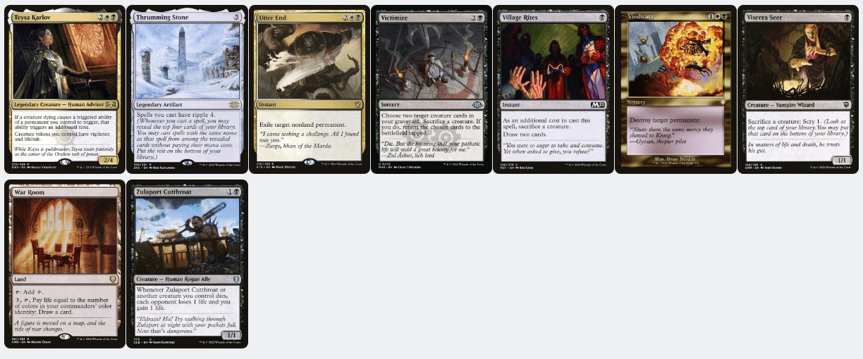 Shadowborn Apostle Swarm - Athreos, God of Passage - Custom Commander Deck
