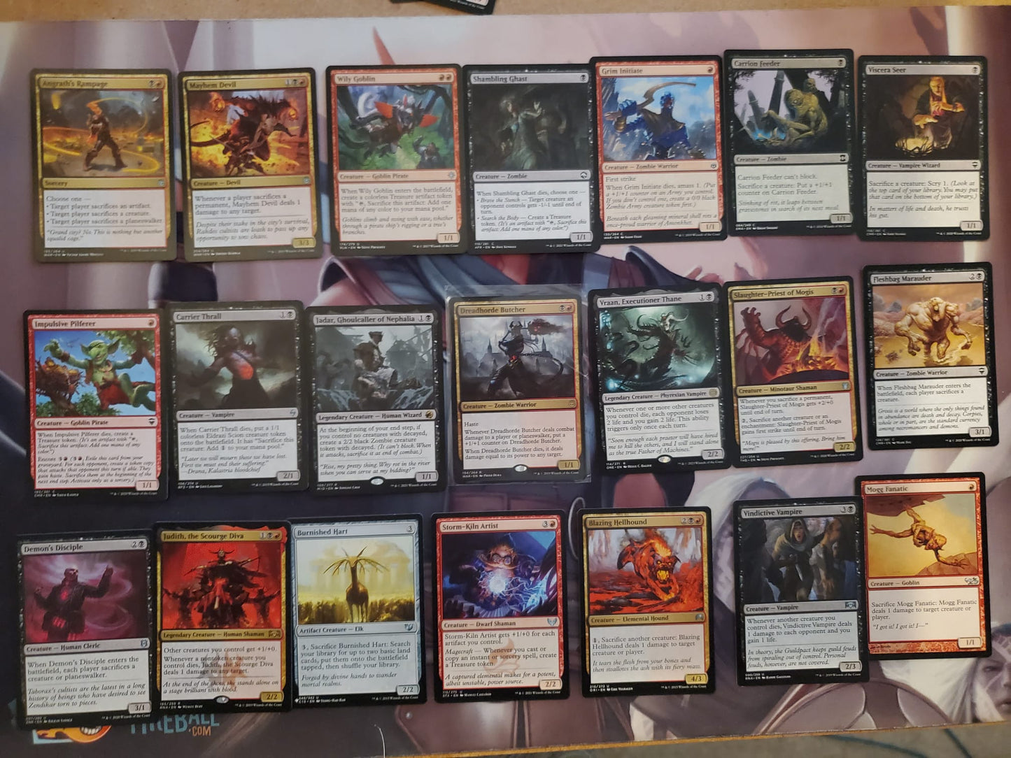 Sacrifice Synergy & Lethal Combos - Juri, Master of the Revue - Custom EDH Commander Deck