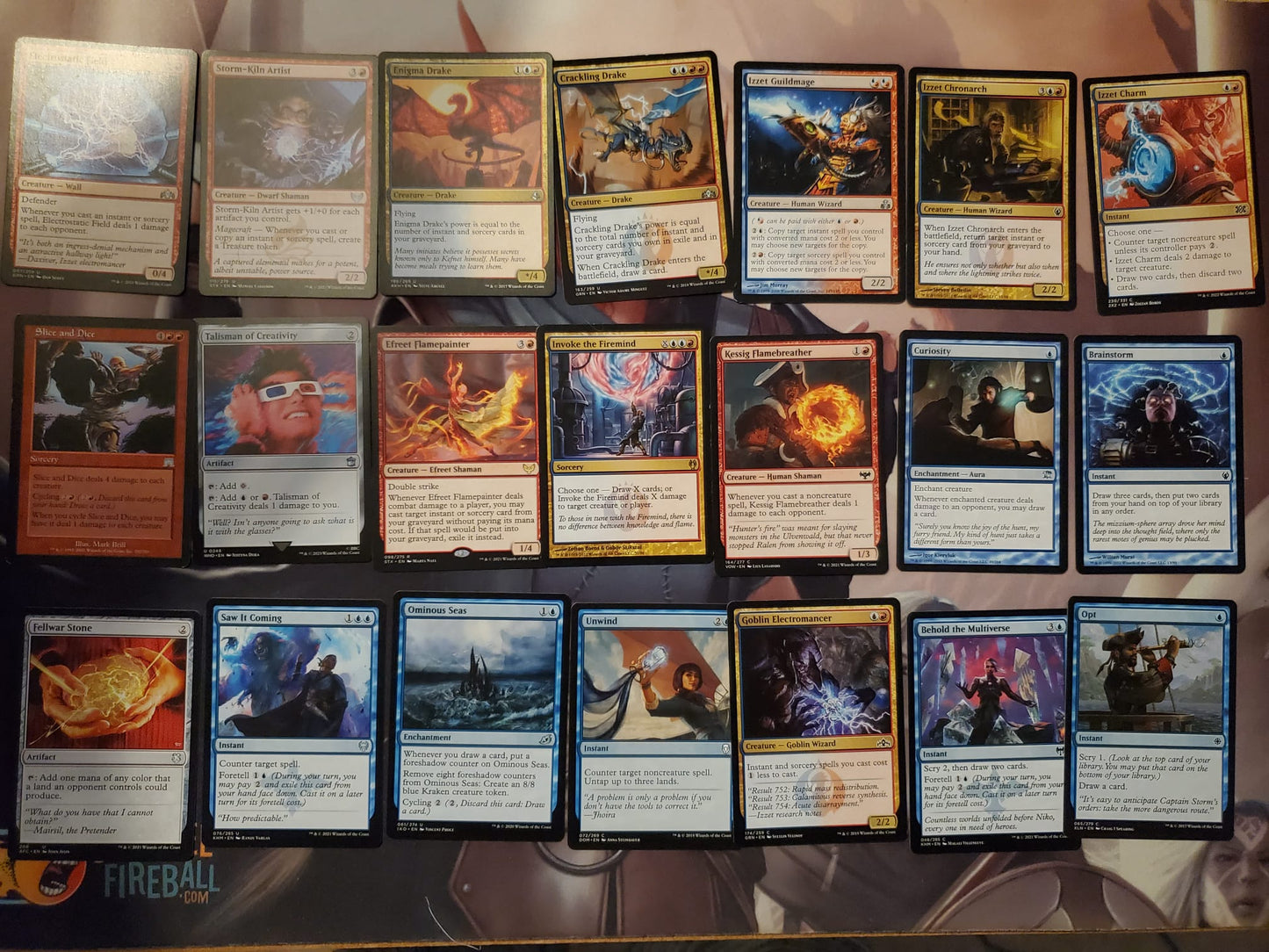 Card Draw & Infinite Damage Combo - Niv-Mizzet, Parun - Custom EDH Commander Deck