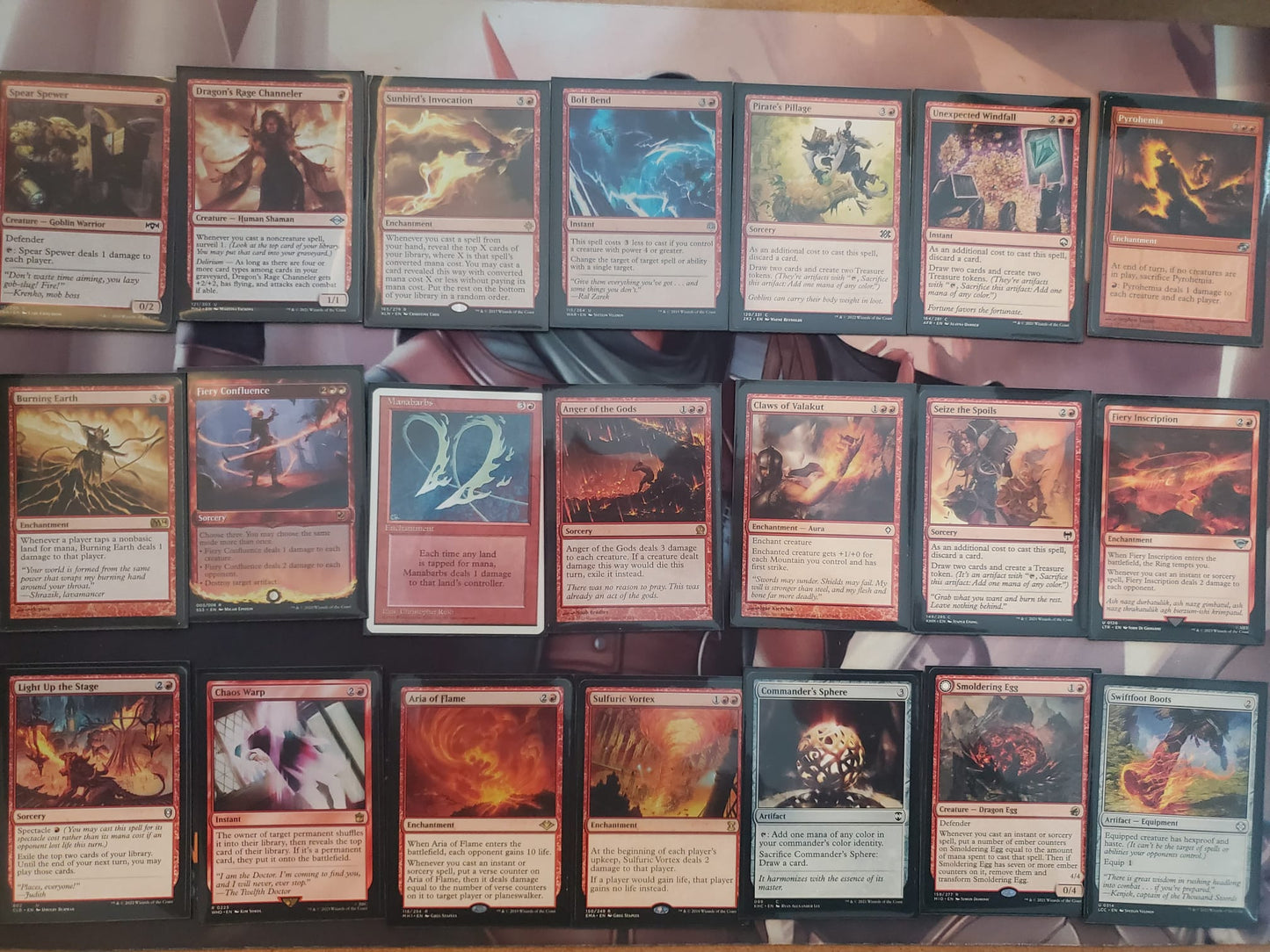 Non-Combat Burn & Pump - Ojer Axonil, Deepest Might - Custom EDH Commander Deck