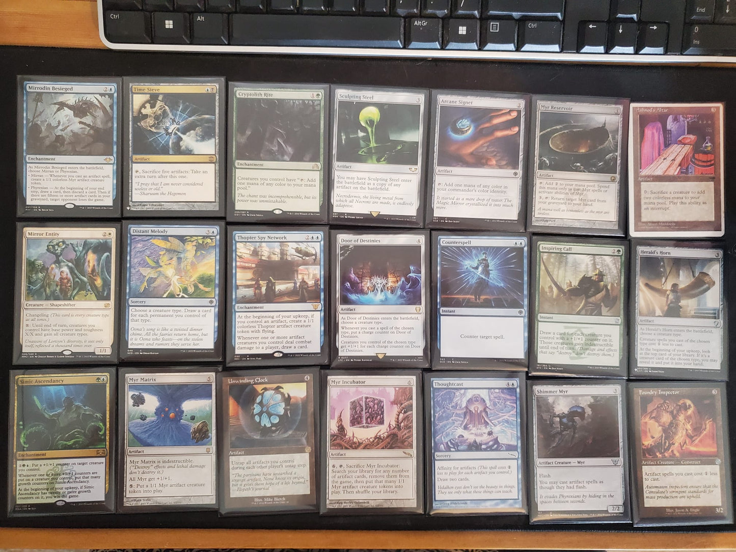 Myr Synergies & Artifact Might - Urtet, Remnant of Memnarch - Custom EDH Commander Deck