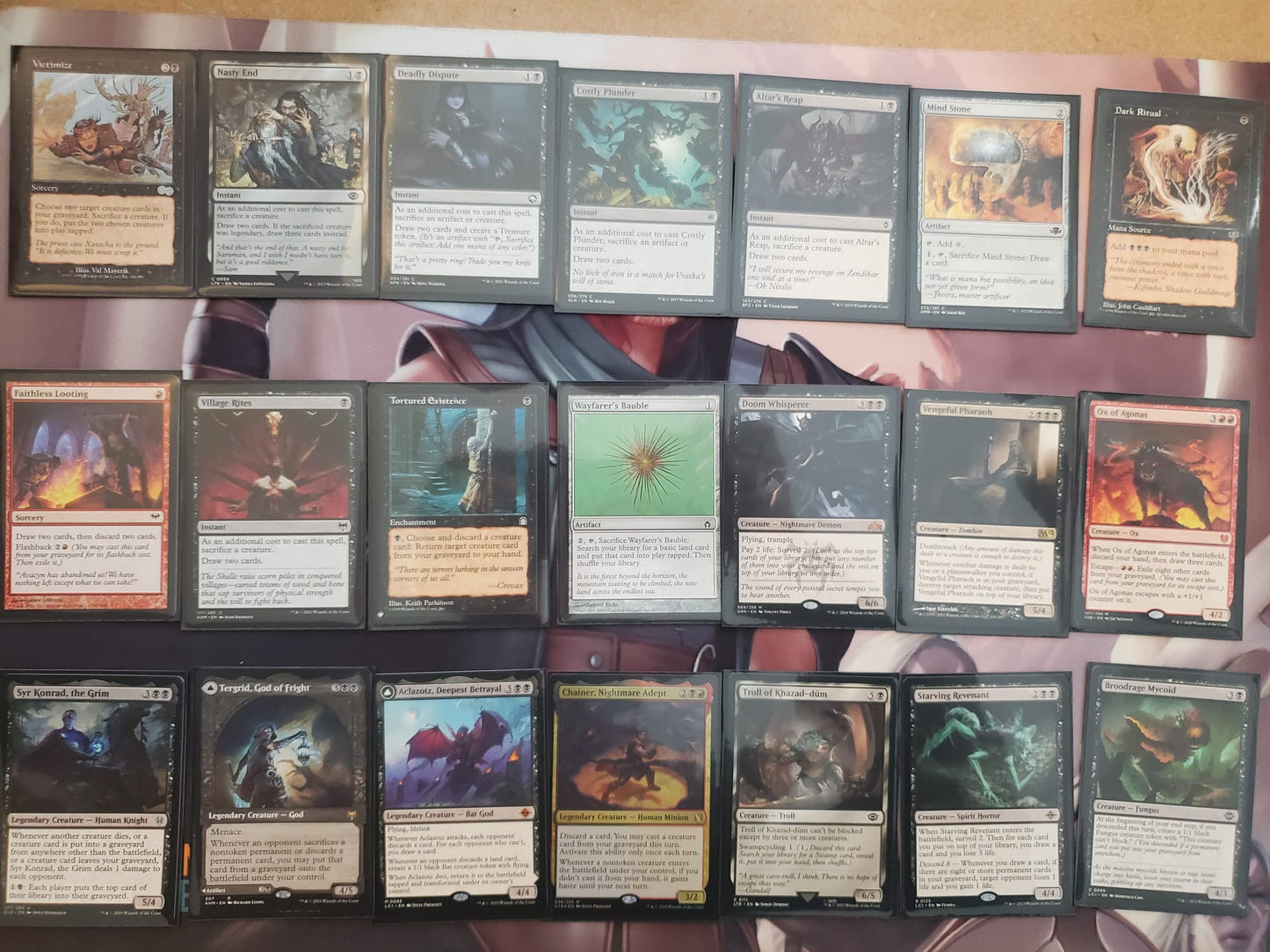 Sacrifice & Punishment - Zoyowa Lava-Tongue - Custom EDH Commander Deck