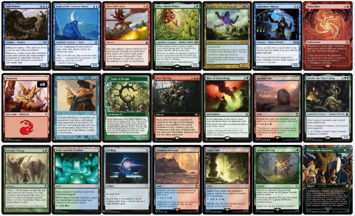 Token Swarm & Group Hug - Xyris, the Writhing Storm - Custom Commander Deck