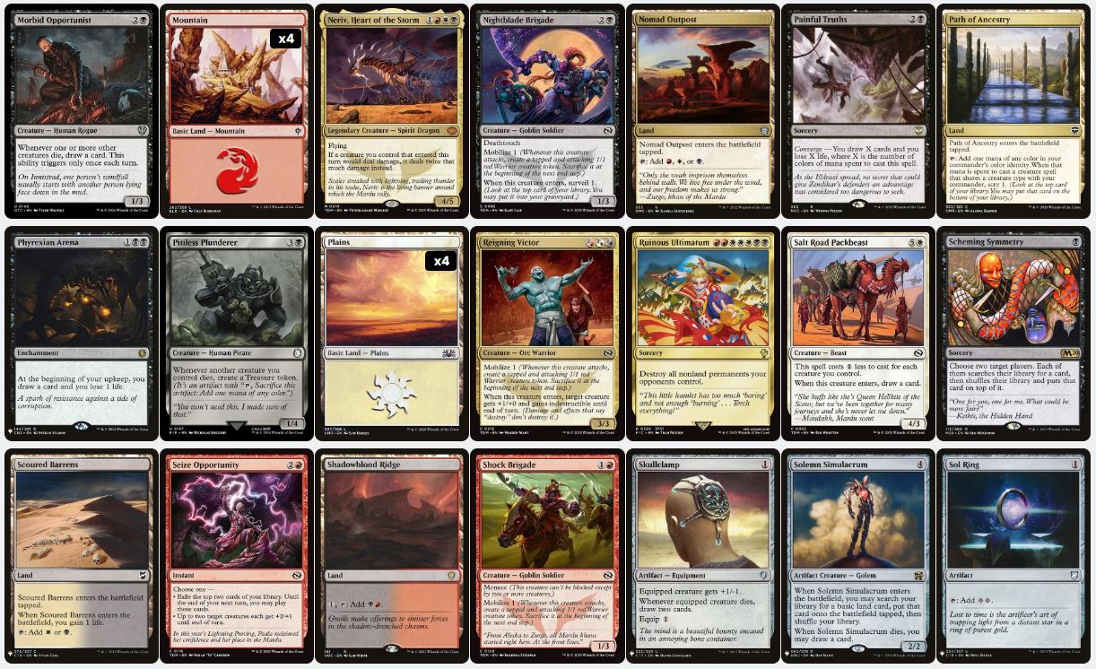 Token Blitz - Zurgo, Thunder's Decree - Custom Commander Deck