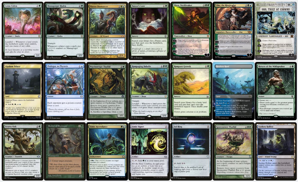 Token Proliferation & Infect - Xavier Sal, Infested Captain - Custom EDH Commander Deck