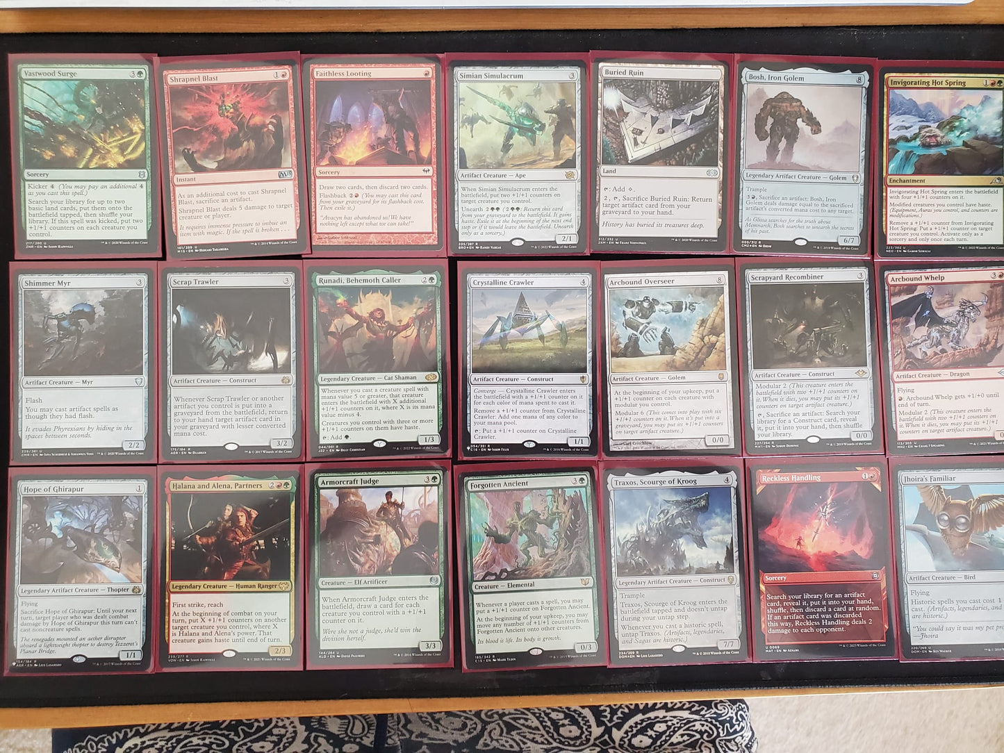 Modular Mastery & Artifact Power - Blaster, Combat DJ - Custom EDH Commander Deck - Transformer Deck