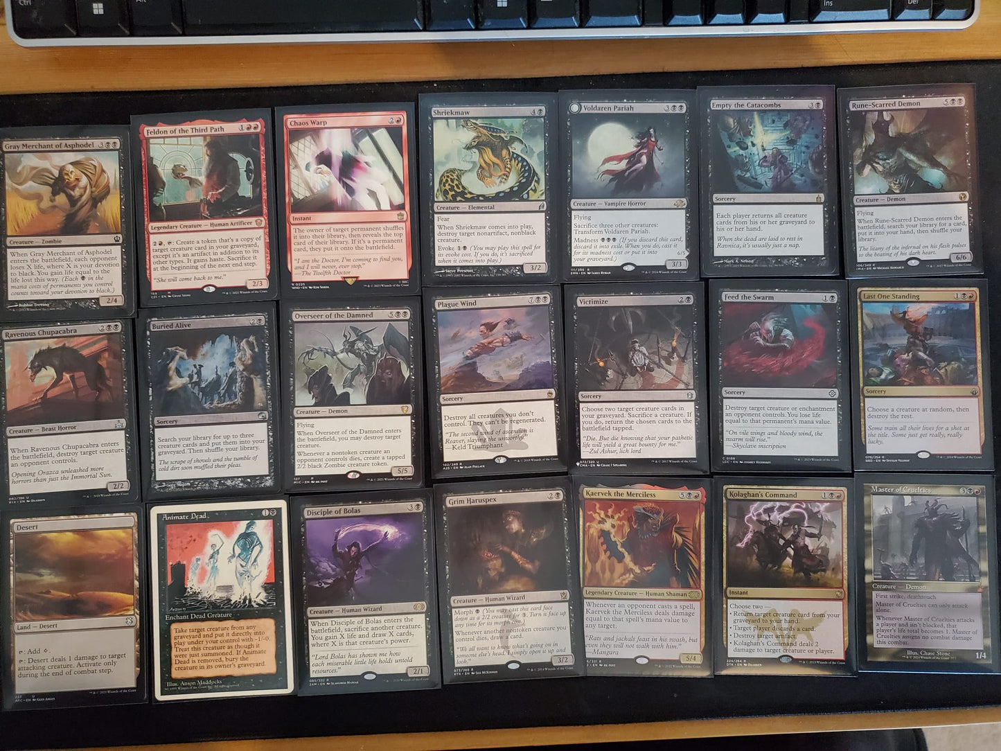 Rakdos Reanimation & Madness - Chainer, Nightmare Adept - Custom EDH Commander Deck